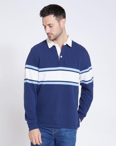 Paul Costelloe Living Blue Rugby Shirt